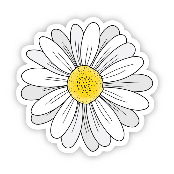 Big Moods - Wholesale Sticker - Daisy Aesthetic Flower VSCO Sticker