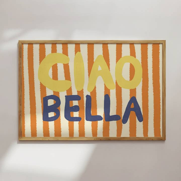 Studio Dolci - Wholesale Poster - POSTER CIAO BELLA QUER0