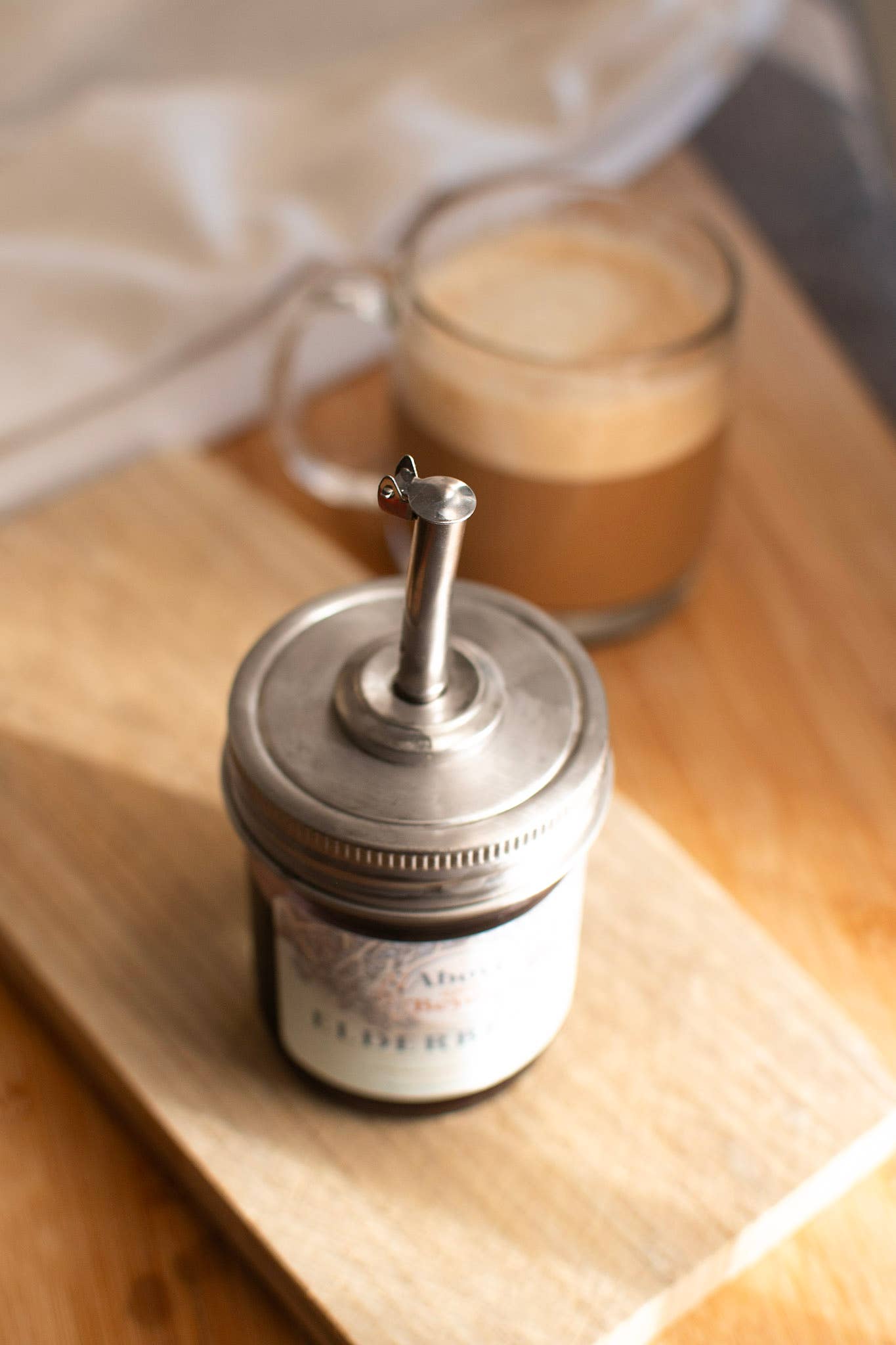 Zefiro - Vendita all'ingrosso Dispenser olio/aceto - Mason Jar - Beccuccio con chiusura automatica4