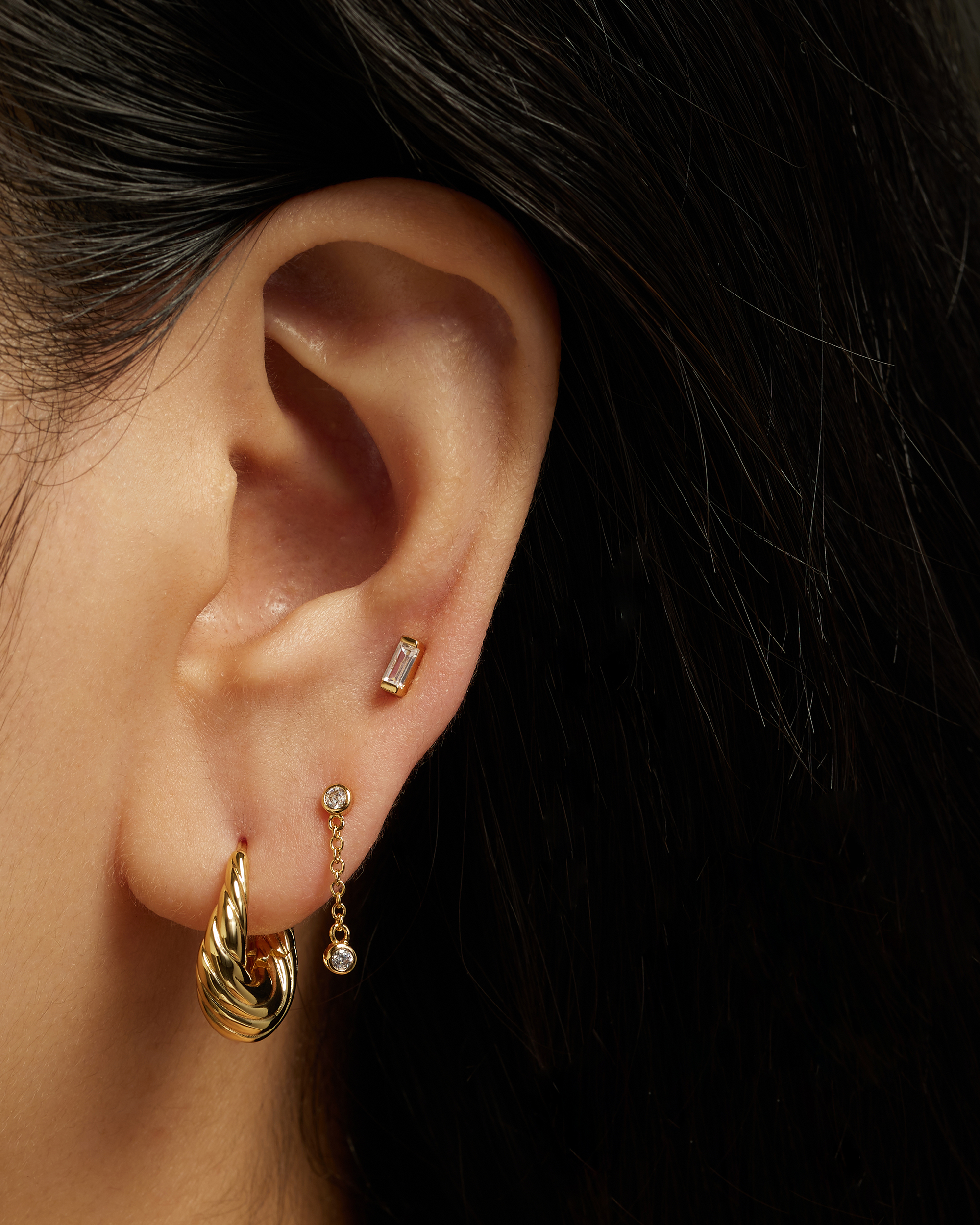 Mod + Jo - Vente Clous d'oreille - Clous d'oreilles Jadey Baguette1