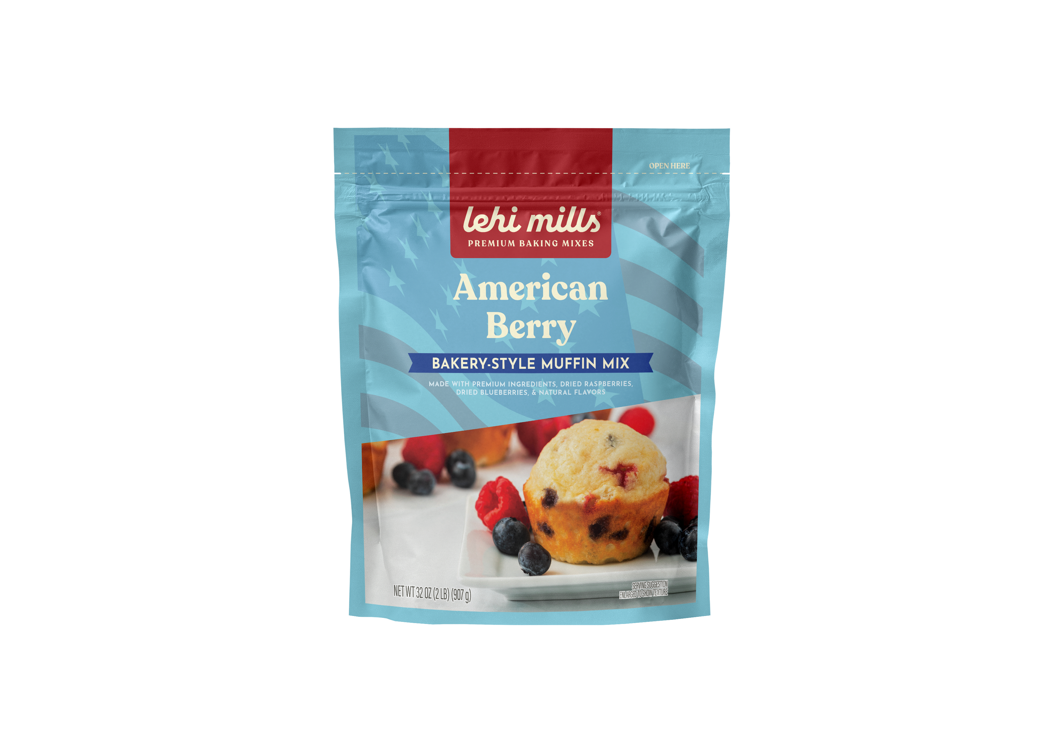 Lehi Mills - Wholesale Muffin Mix - American Berry Muffin Mix2