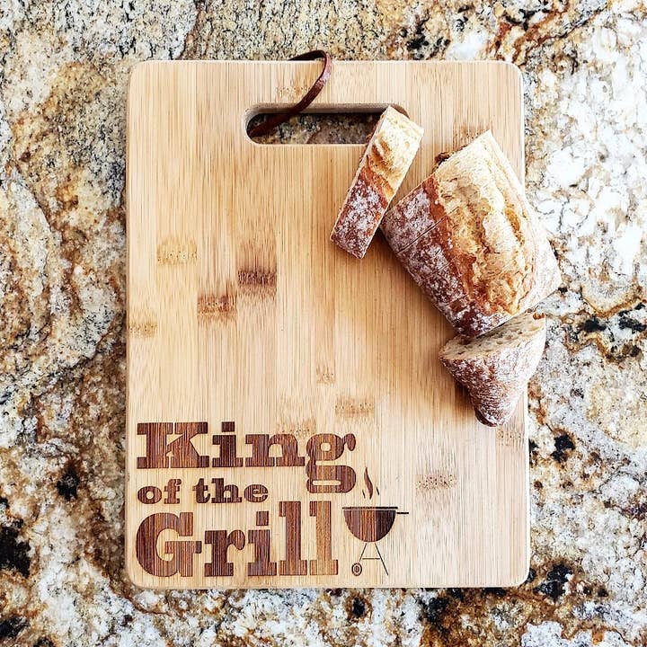 Cutting Board- King of the Grill for wholesale by Ginger Squared