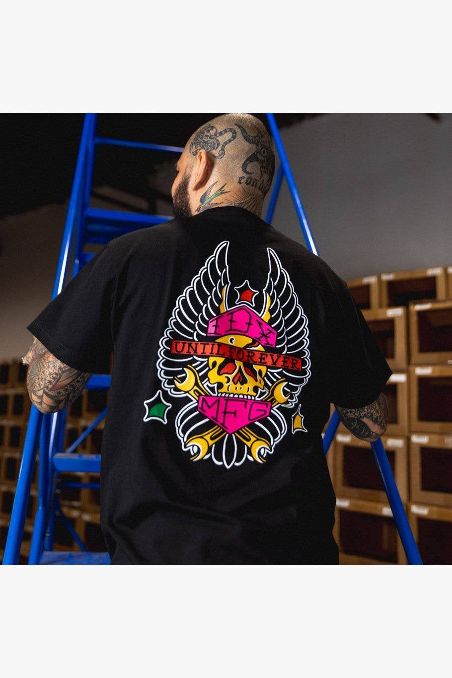 Indestructible MFG - Vendita all'ingrosso Maglietta serigrafata - Unisex - Maglietta con emblema1