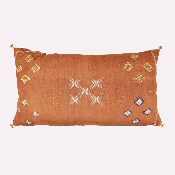 YONDER. - Wholesale Throw/Decorative Pillow - Vegan Cactus Cushion XL | Terracottas