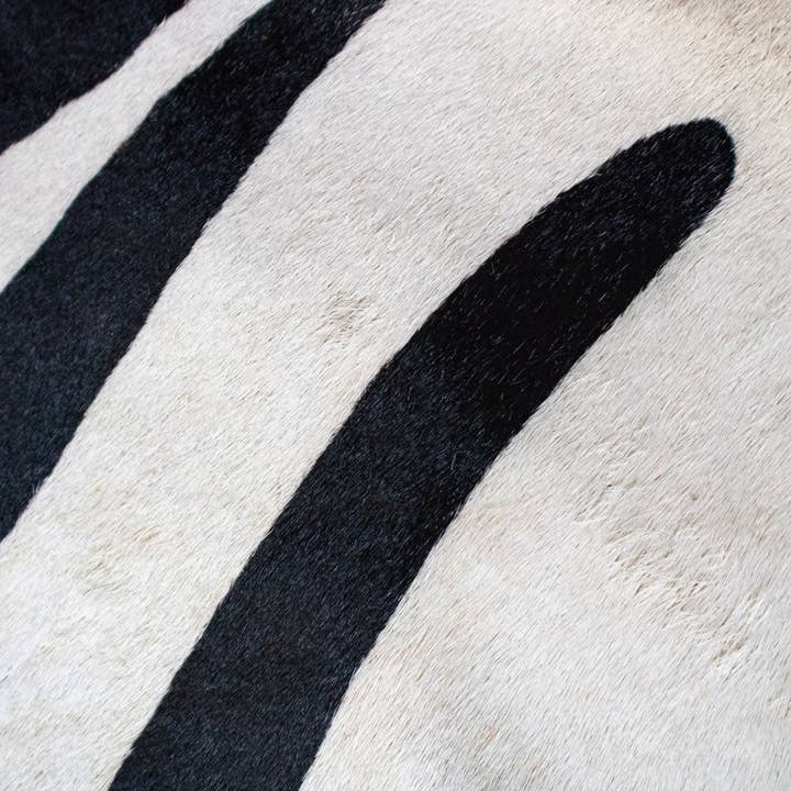 MAHI Leather - Venta al por mayor Funda de cojín - Funda de cojín de piel de vaca natural con estampado de cebra