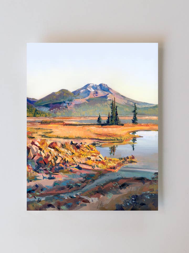 'Sparks Lake Sunrise' Print for wholesale by Taylor Manoles Art