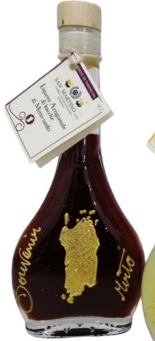 San Martino Liquori - Wholesale Liqueur - The painted Line Mirto and Limoncello Emerald Bottle cl 101