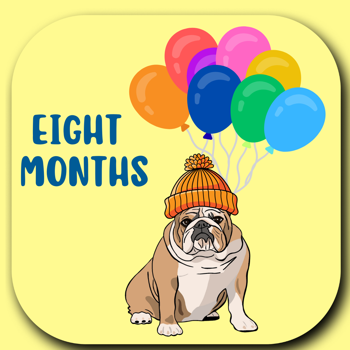 Wild & Wright - Wholesale Milestone Art/Keepsake - Kids & Baby - Welcome to the Pack Milestone Card Set7