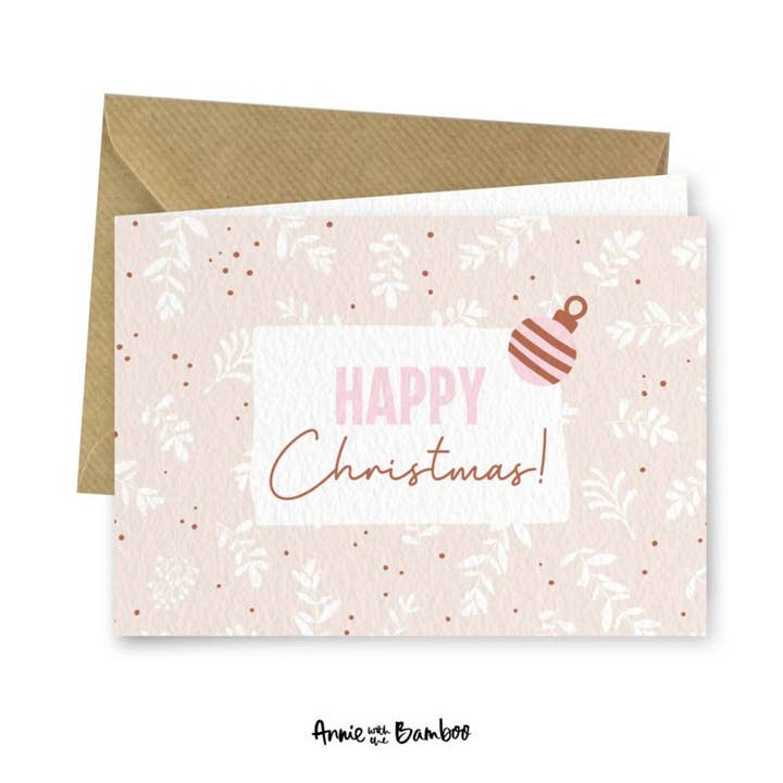 Carte de Noël - Joyeux Noël ! pour la vente par Annie with the Bamboo