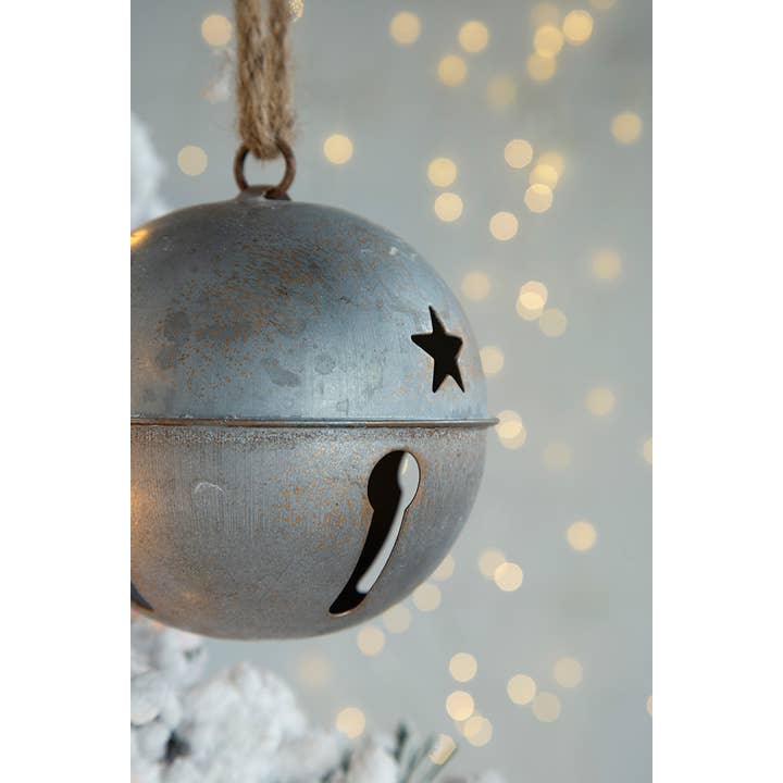 A&B Home Group Inc. - Wholesale Ornament - D4x4" Bell - Gray3
