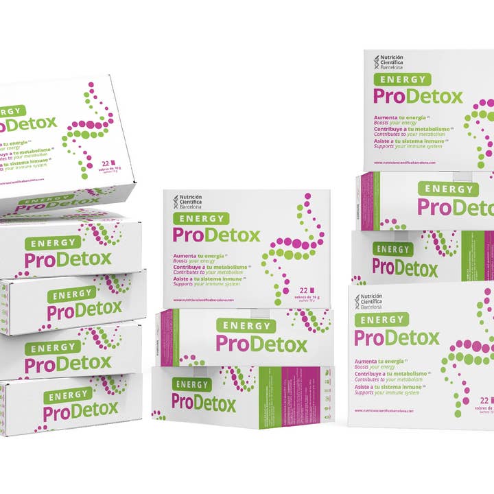 EnergyProDetox Paket 12 enheter för wholesale av Nutricion Cientifica Barcelona