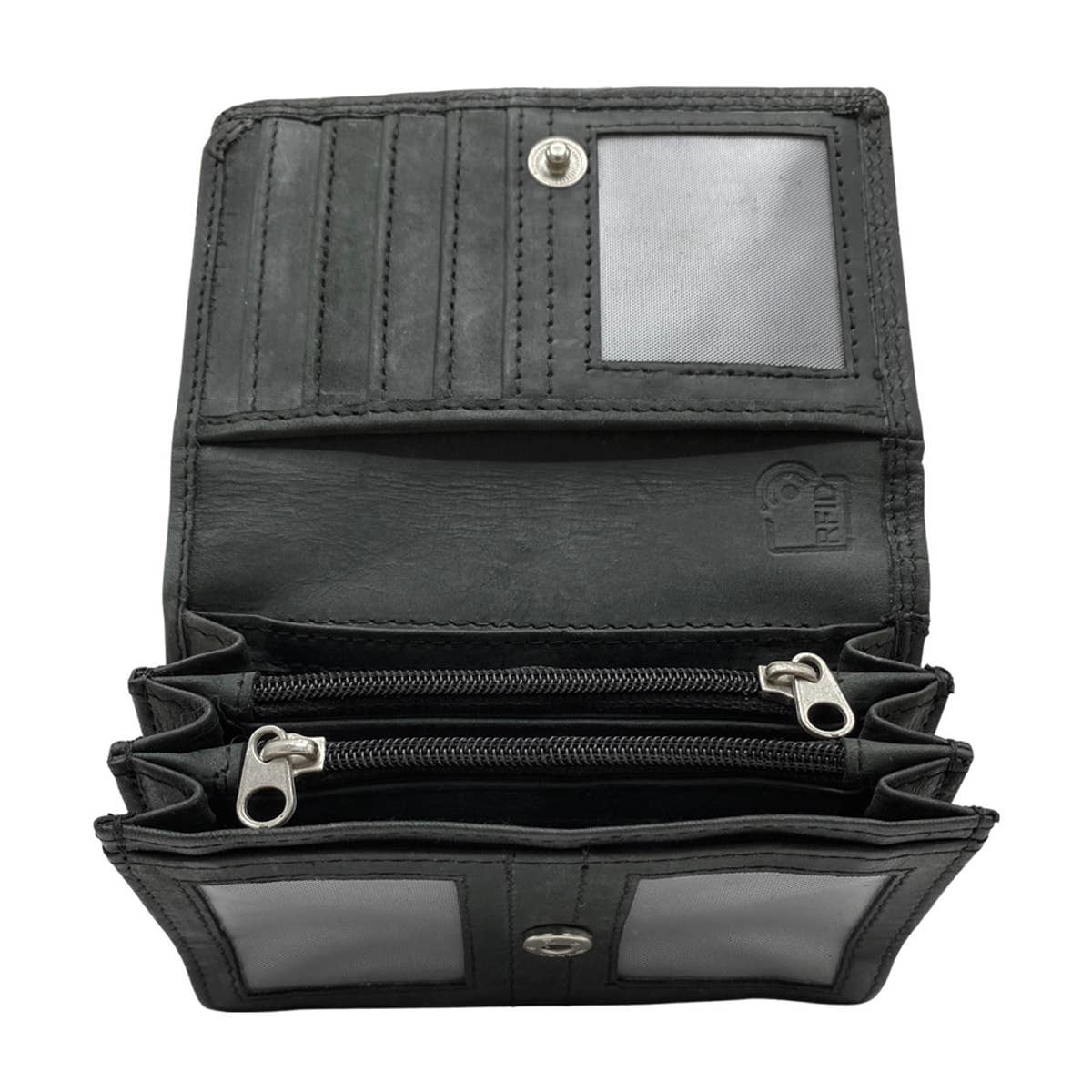 Arrigo - Wholesale Wallet - Women's - Leather Wallet ladies - Buffel Leather Croco Print Compact7