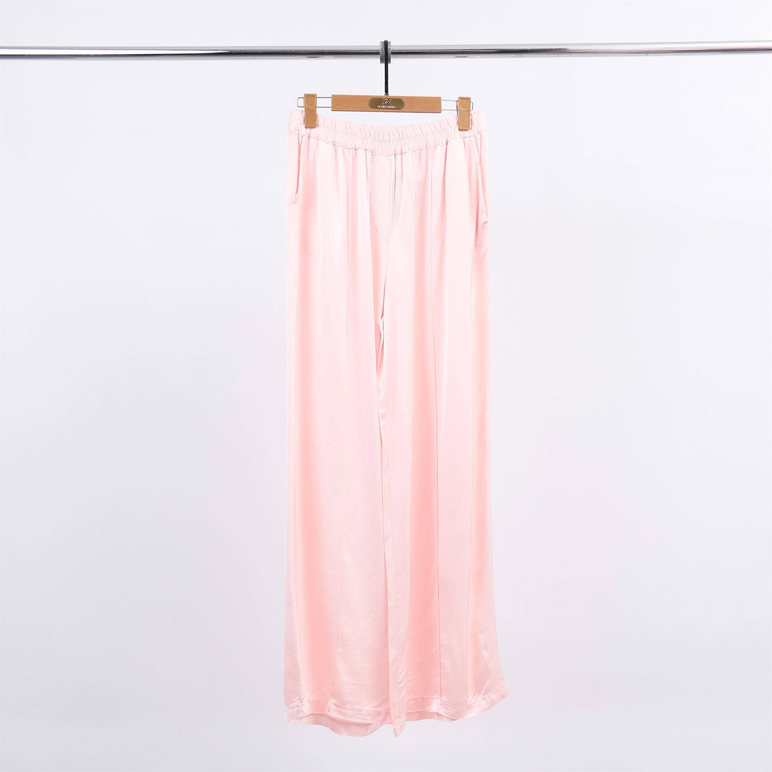 Cecile Wang - Wholesale Pants - Women's - Wide pants in satin viscose KD6706VS0