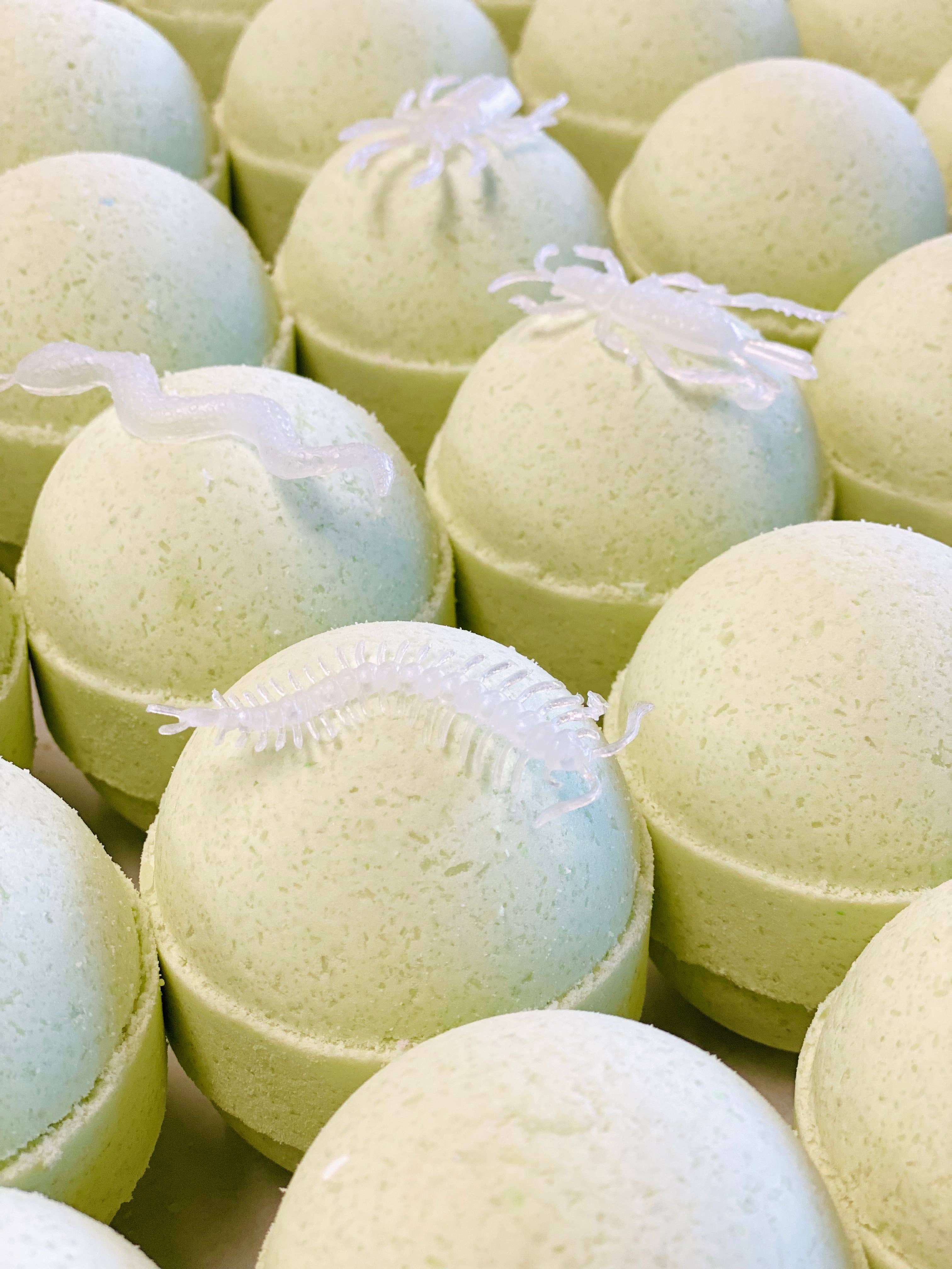 Yours Truly Bath Co – Bomba de banho/efervescente por atacado – Bomba de banho de brinquedo Oogie Boogie - Bomba de banho de Halloween0