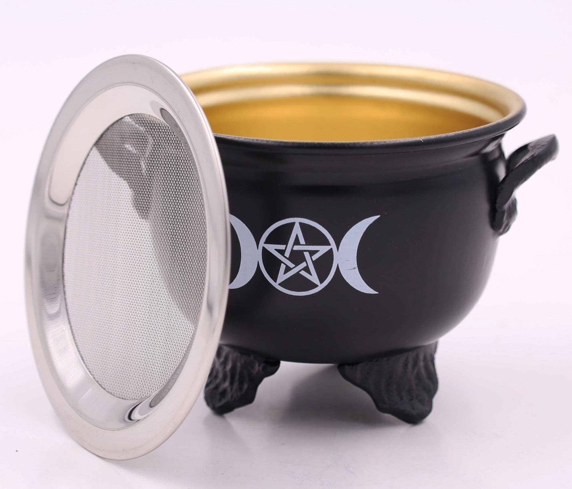 Lungta Imports - Wholesale Incense Holder - Large Metal Charcoal Screen Incense Burner2