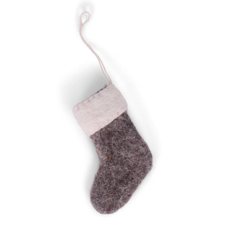 Mini Stocking - Grey for wholesale by Gry and Sif