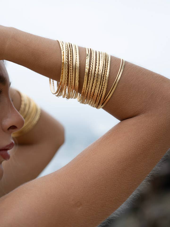 BRACELET JONCS JACUNDA pour la vente par Creative Brazil