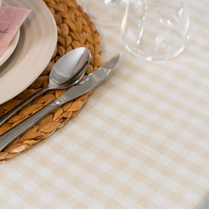 Fabstyles - Wholesale Tablecloth - GINGHAM CHECK-TABLE CLOTH8