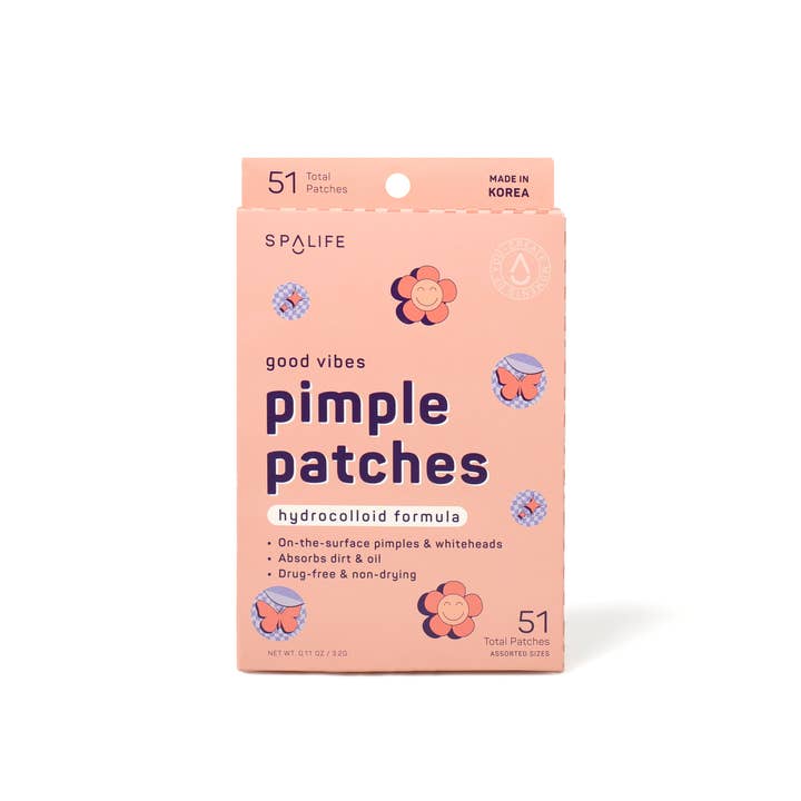 My Spa Life - Wholesale Acne/Hydrocolloid Patch - Good Vibes, Butterfly & Flowers Hydrocolloid Pimple Patches