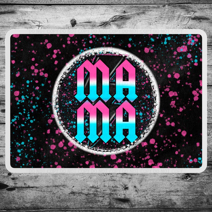 Alfombrilla de ratón MAMA para venta al por mayor de Antisocial Designs