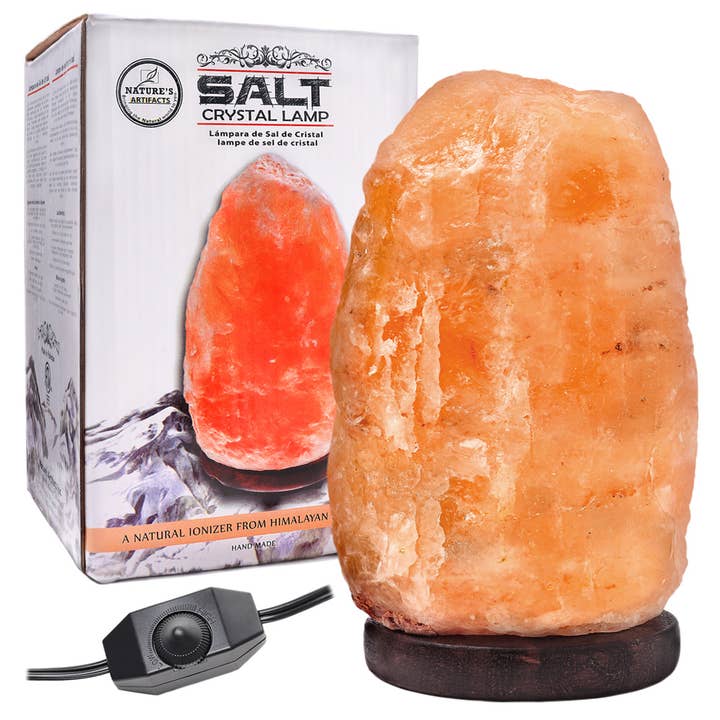 Natures Artifacts Inc – wholesale Saltlampa – Liten Himalaya salt kristall lampa | Himalayan Salt Kristall