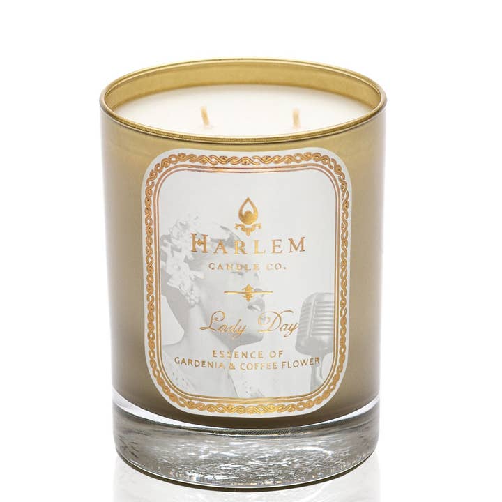 Harlem Candle Co - Wholesale Jar/Filled Candle - "Lady Day" luxury candle1