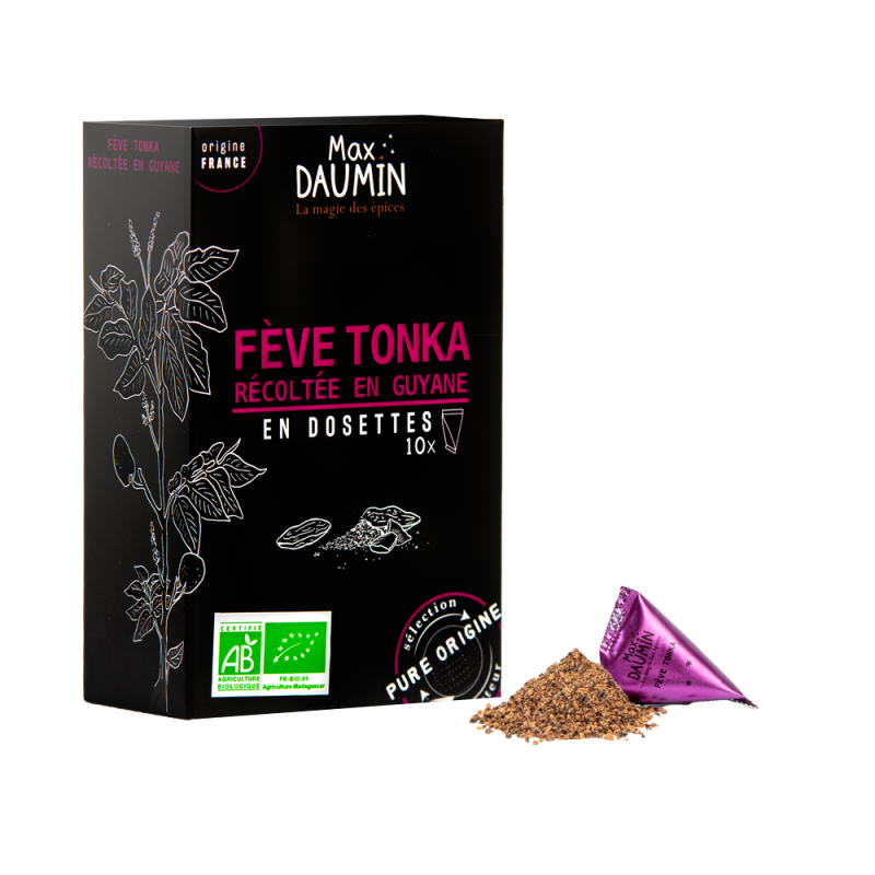 Epices Max Daumin - Vendita all'ingrosso Spezie essiccate - Fava Tonka biologica raccolta nella Guiana francese0