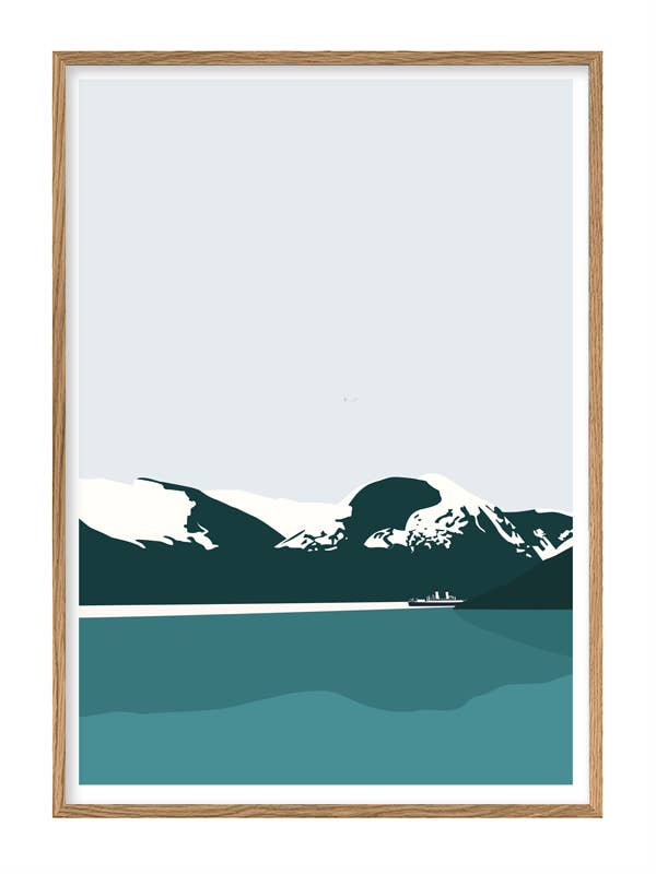 Le Hardangerfjord pour la vente par Wallstories