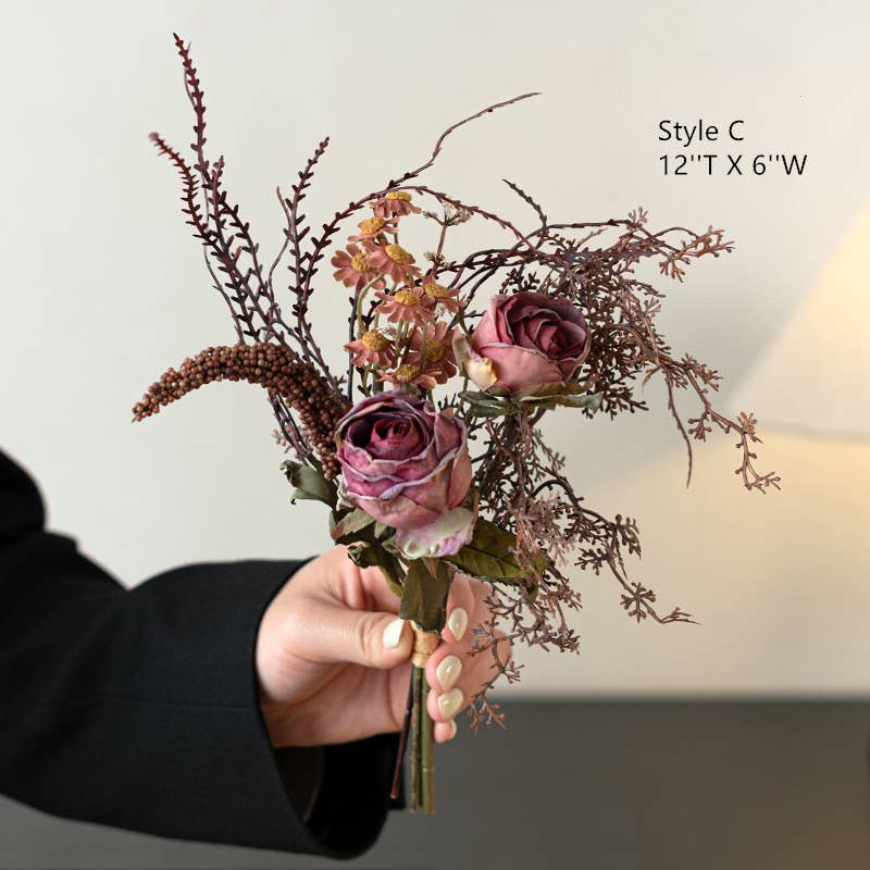 Sweet Home Deco - Wholesale Artificial Flowers - Special Designed Faux Floral Bouquet, Wedding/Vase Bouquets3