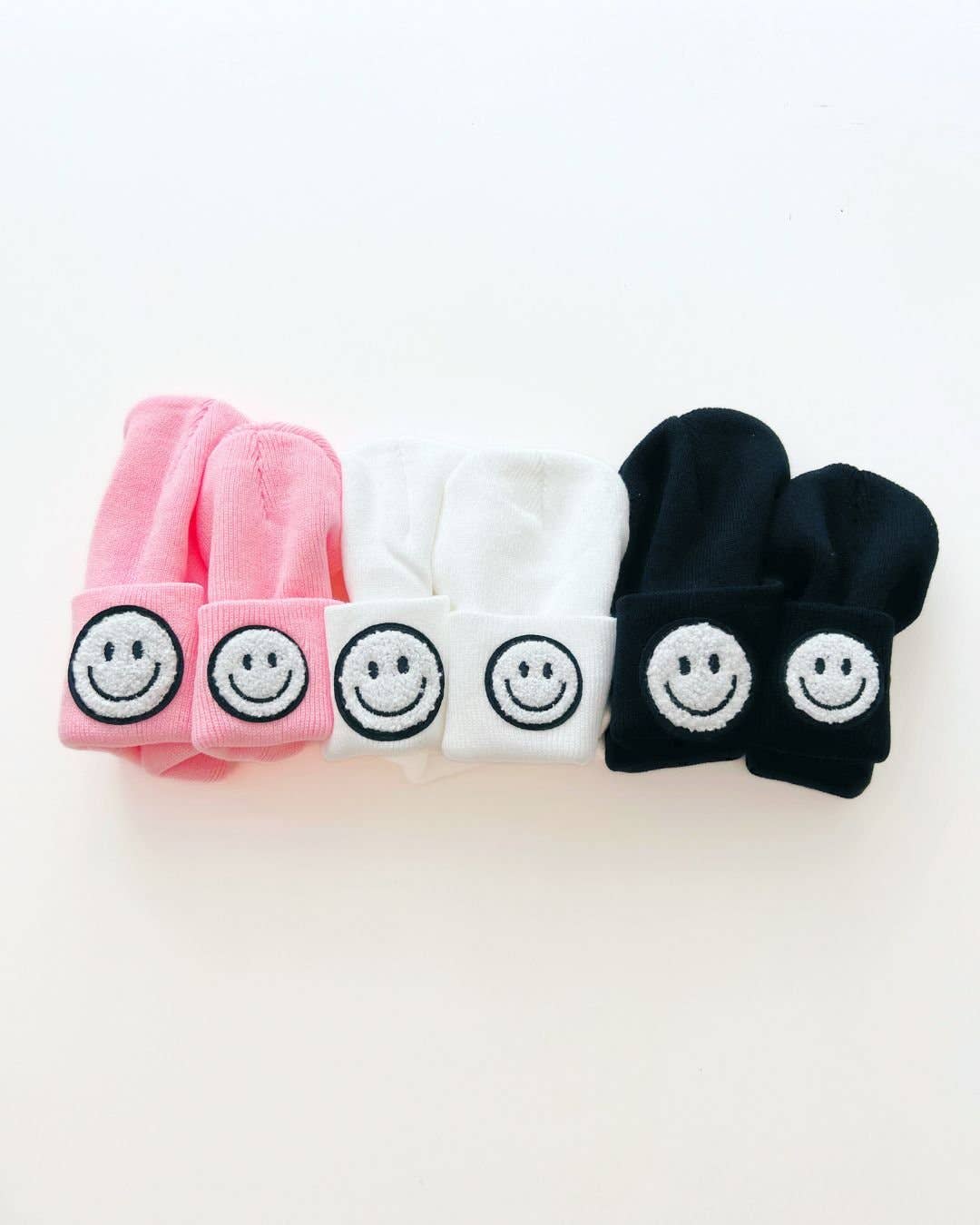 Lucky Panda Kids - Wholesale Beanie - Kids - Smiley Baby & Kids Beanie | Black6