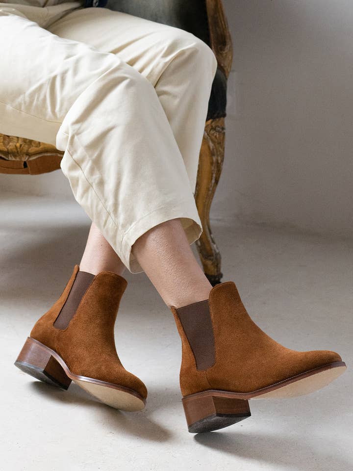 Hæle Chelsea Støvler Amy - Hazel for engroshandel hos Pied de Biche