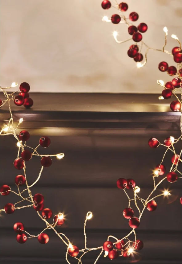 Lumina Of London AU - Wholesale String lights - Red Berry Lights - Bold and Festive1