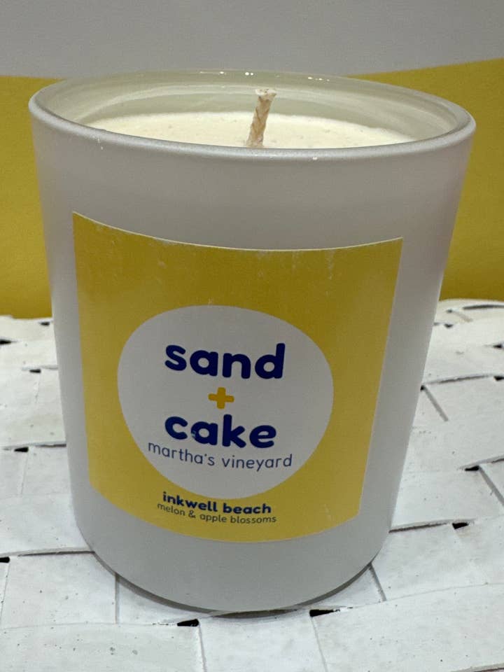 Bougie Plage Inkwell pour la vente par Sand and Cake