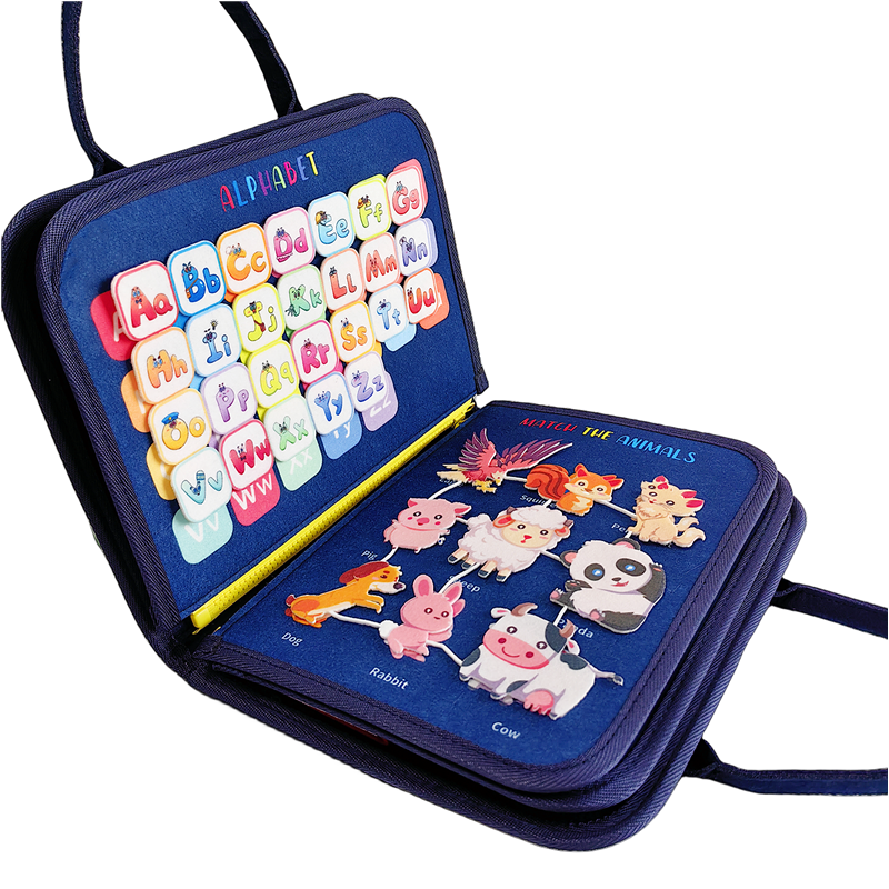 VIGOR - Wholesale Learning Cards - Kids & Baby - Educational Felt Busy Book Kids Sensory Montessori6