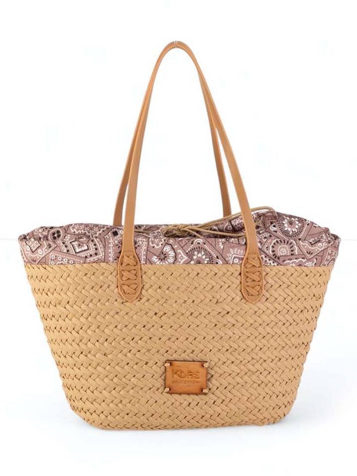 KB3182605_59 - SMALL NATURAL FIBER BASKET, DRAWSTRING CLOSURE, CO for wholesale by Kbas