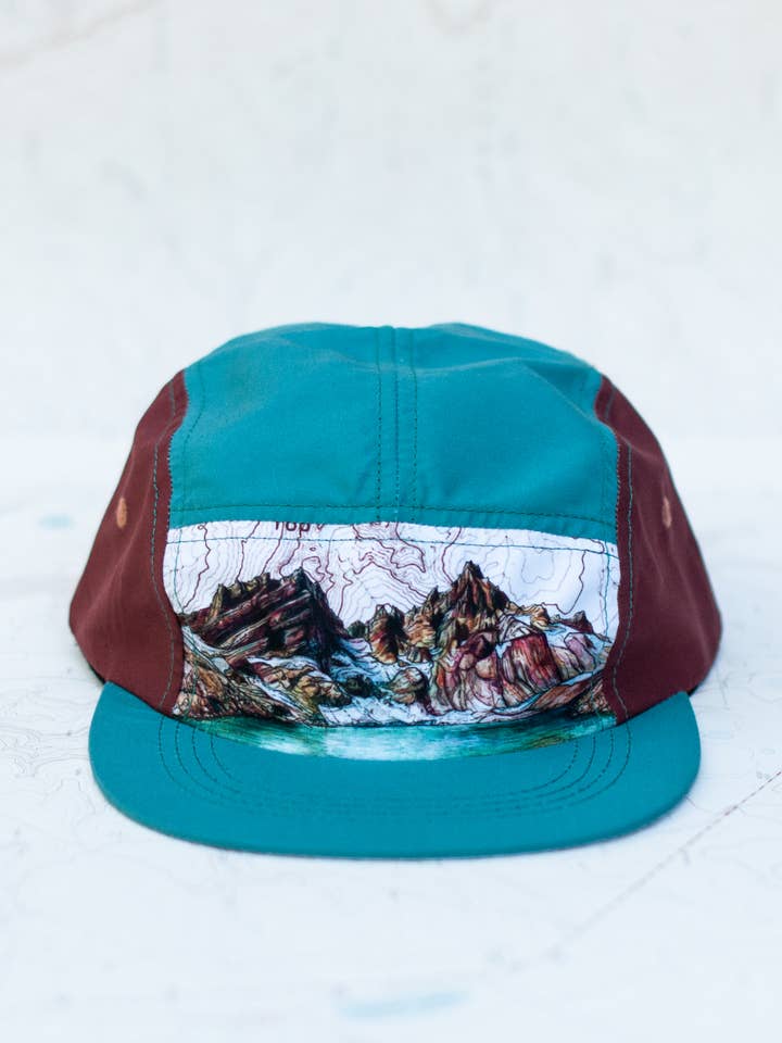 Broken Top 5 Panel Trail Hat for wholesale by Final Switchback by Katie Jeanne Reim