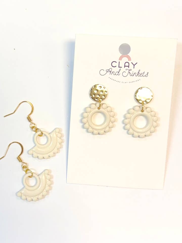 Lauren/ Laurel Dangle Earrings #2 for wholesale by Clay and Trinkets