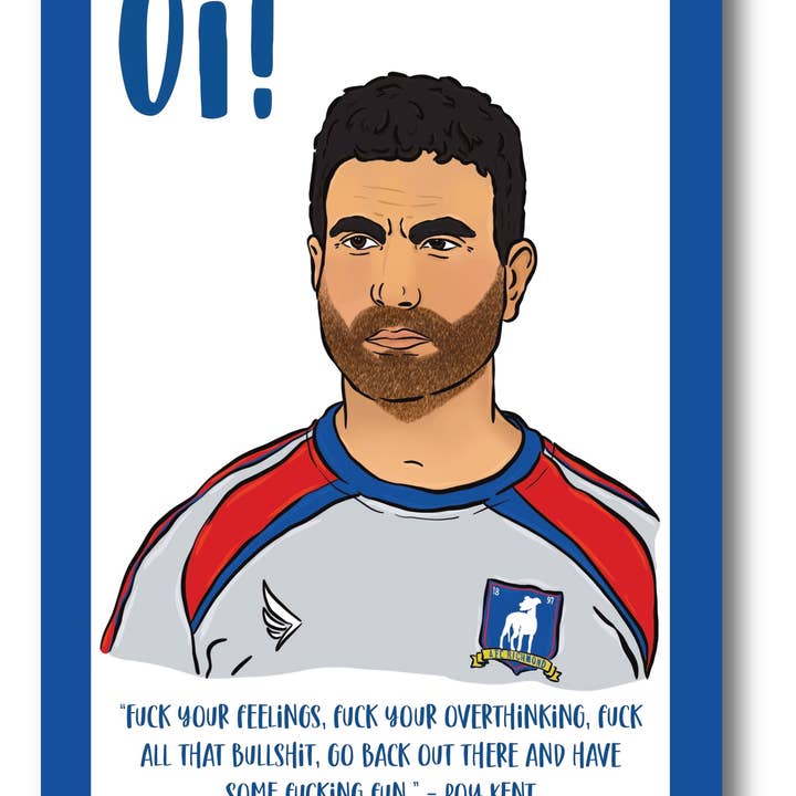 Bean Horse Car Designs - Wholesale Postcard - Kent Lasso Postcard