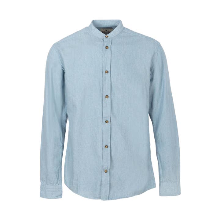 Collare Simon - Azzurro chiaro per la vendita all'ingrosso da parte di Dansk Bomuldskompagni