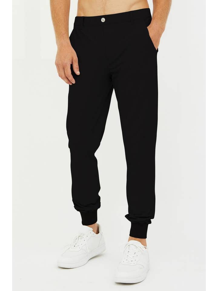 REDVANLY - Wholesale Athletic Sweatpants/Joggers - Men's - Halliday - Men's Pull-On Jogger