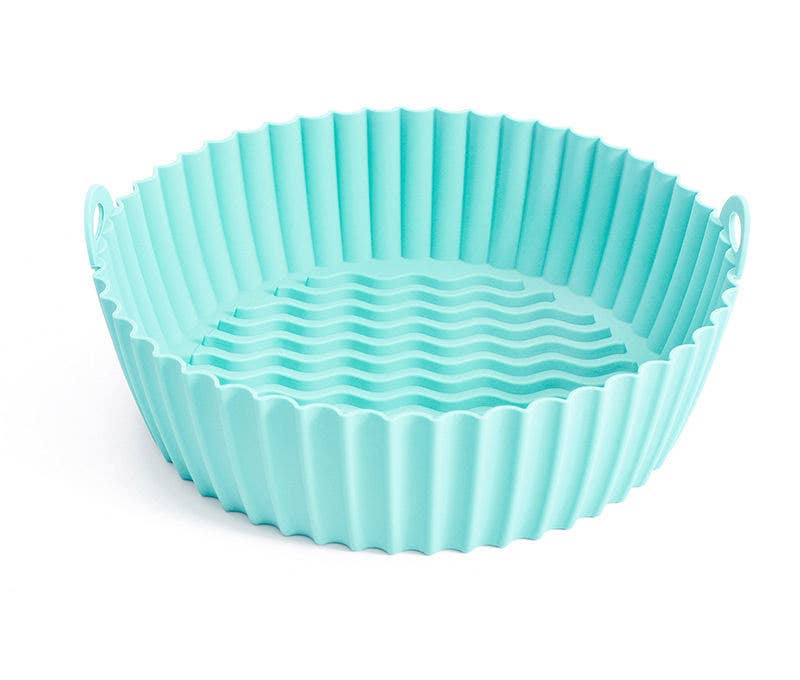 VIGOR – Ferramenta/gadget de cozinha por atacado – Fritadeira de ar reutilizável Cesto Redondo Antiaderente de Silicone6