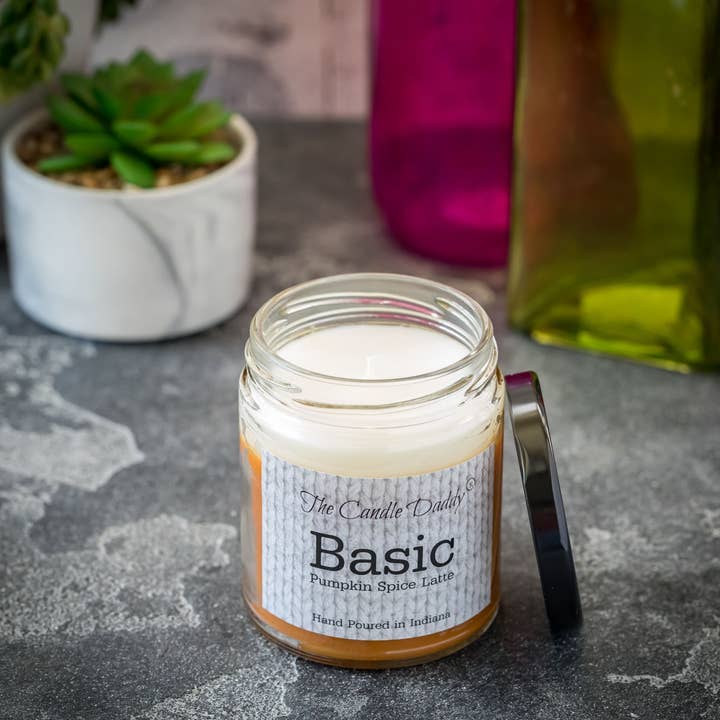The Candle Daddy - Wholesale Jar/Filled Candle - Basic- Fun & Funny Jar Candle- Pumpkin Spice Halloween3