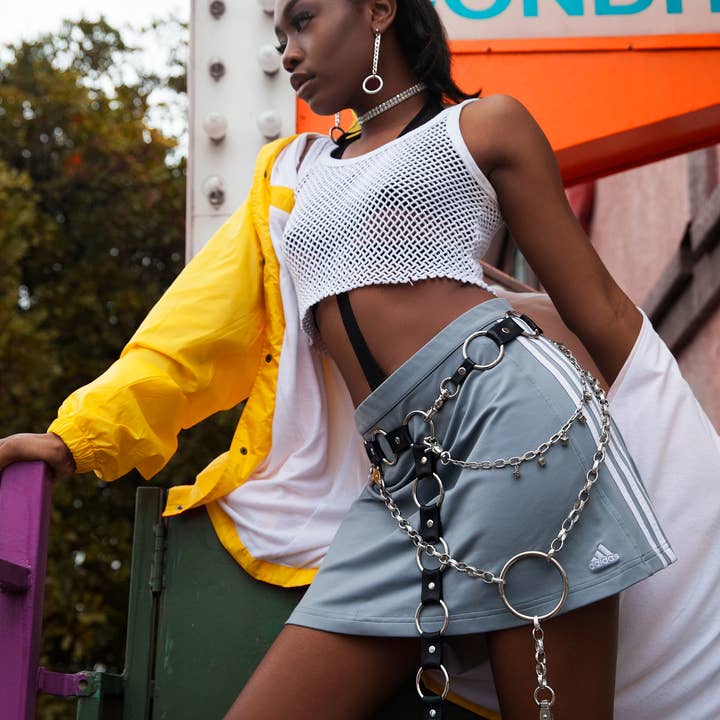 VidaKush - Wholesale Belt - Women's - Chain Mail Leather Belt17