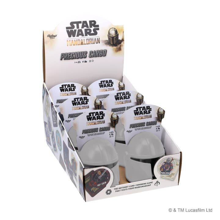 Chronicle Books - Wholesale Card Game - Star Wars Mandalorian Precious Cargo Card Game CDU of 6