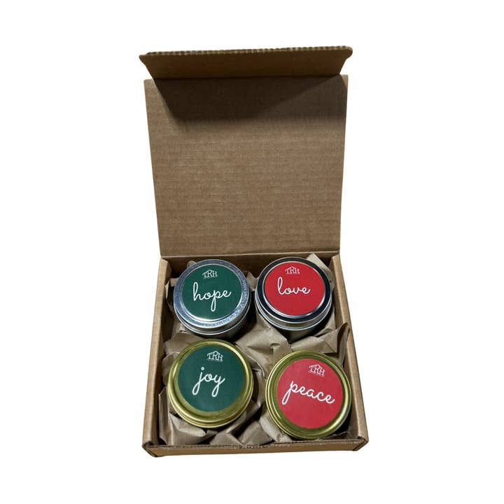 Juleferie Lysgavepakke Kærlighed, Glæde, Fred & Håb for engroshandel hos The Rustic House
