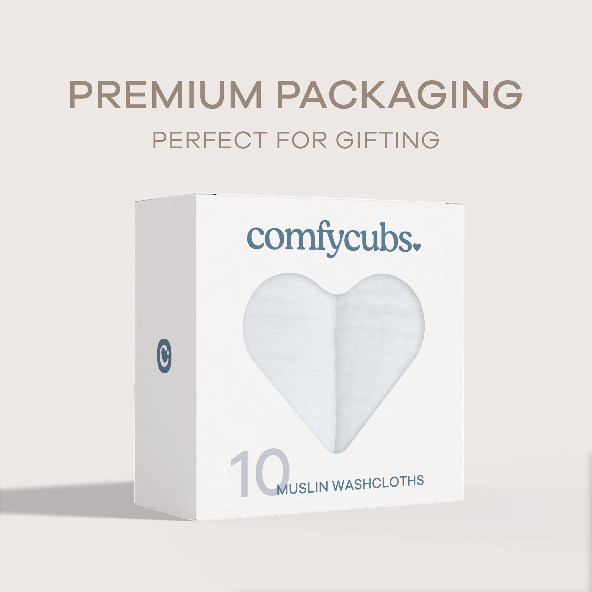 Comfy Cubs – wholesale Wash cloth – Child & baby – Muslin Baby Washcloths, Soft 10"x10" Cotton by Comfy Cubs7