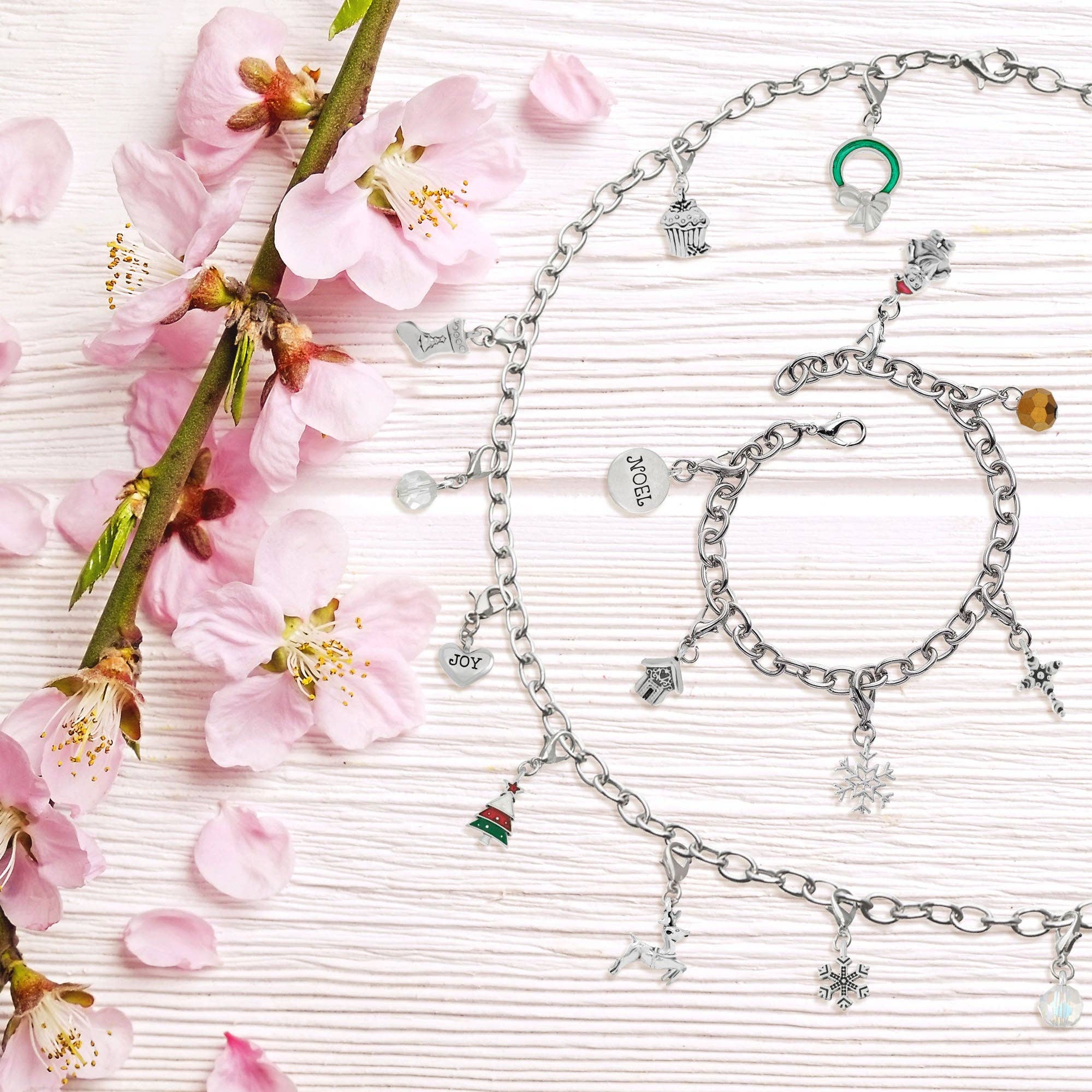 Luxe on Main LLC - Wholesale Advent Calendar - Christmas Advent Jewelry Calendar- Bracelet,Necklace,Charms8