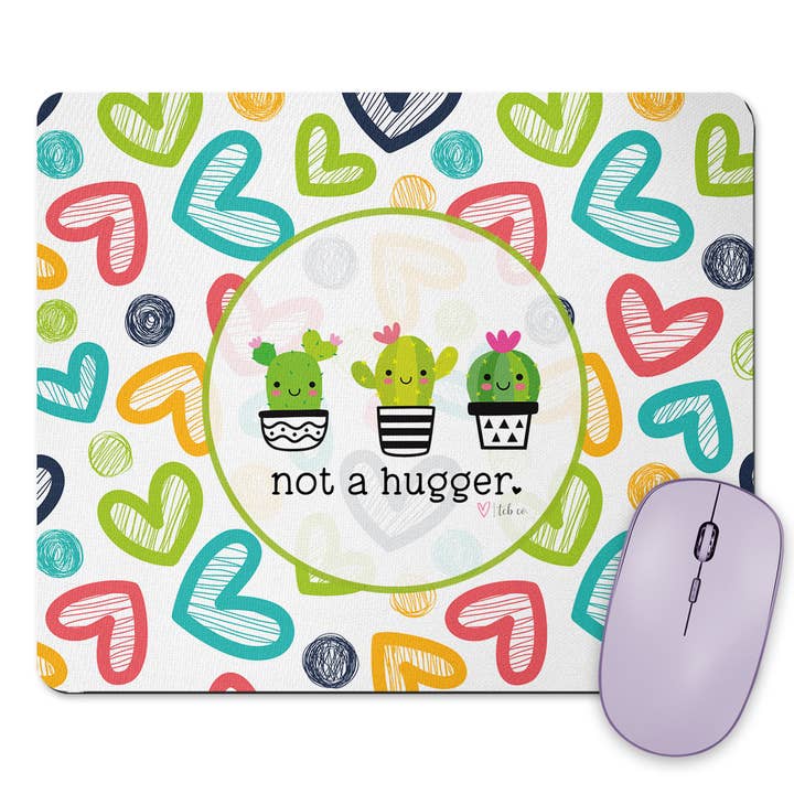 Not A Hugger Mousepad Desk Set for wholesale by tcbco