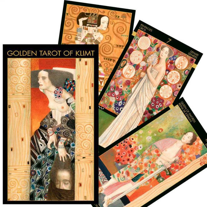 Cardshouse - Wholesale Tarot Cards - Golden Tarot Of Klimt Tarot Cards Lo Scarabeo