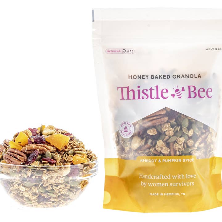 Granola - Apricot + Pumpkin Spice for wholesale by Thistle & Bee Enterprises